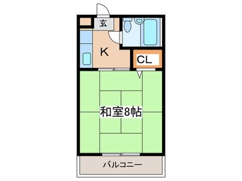 間取図 サンポ－ト　６