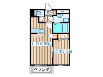 間取図 ア－バンハイツ名取