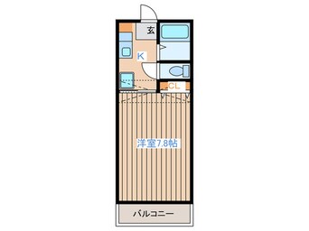 間取図 ティエラ末の松山