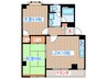 パ－クアヴェニュ－壱番館 2LDKの間取り