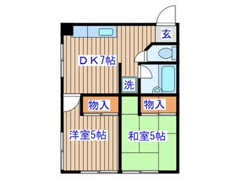 間取図 みなもとマンション