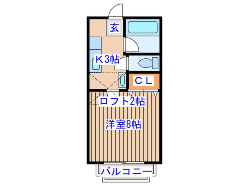 間取図 トラスト落合