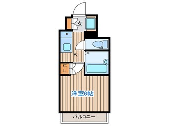 間取図 アヴァンツァーレ一番町(606)