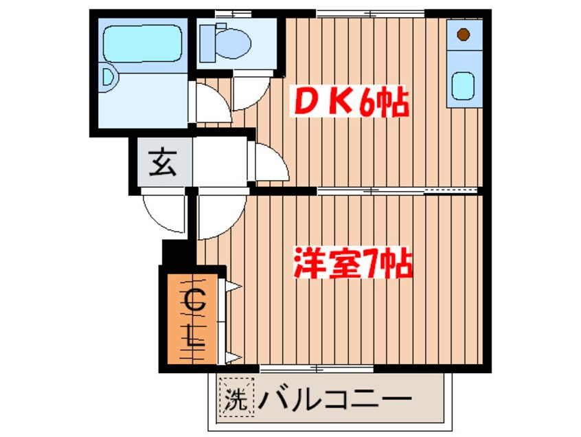 間取図 第十ショ－ケ－ビル