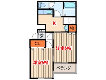 間取図 第十二ショ－ケ－ビル