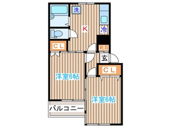 間取図 第十二ショ－ケ－ビル