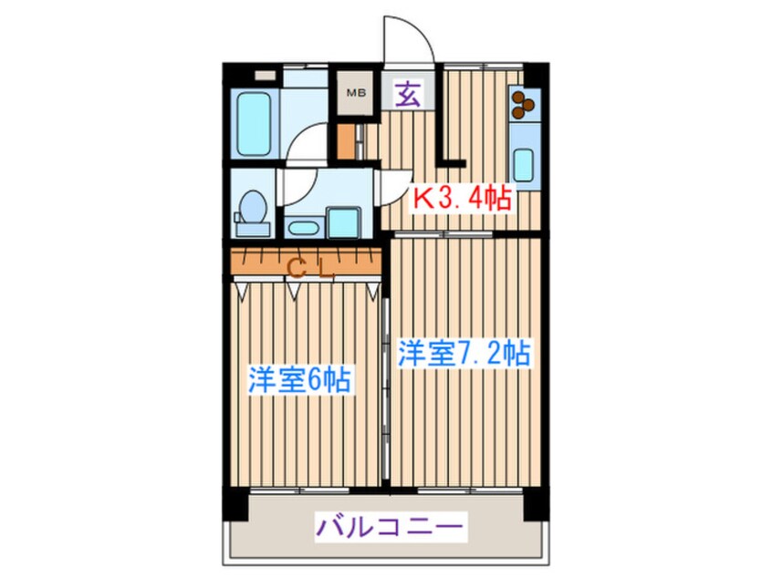 間取図 アロエ仙台