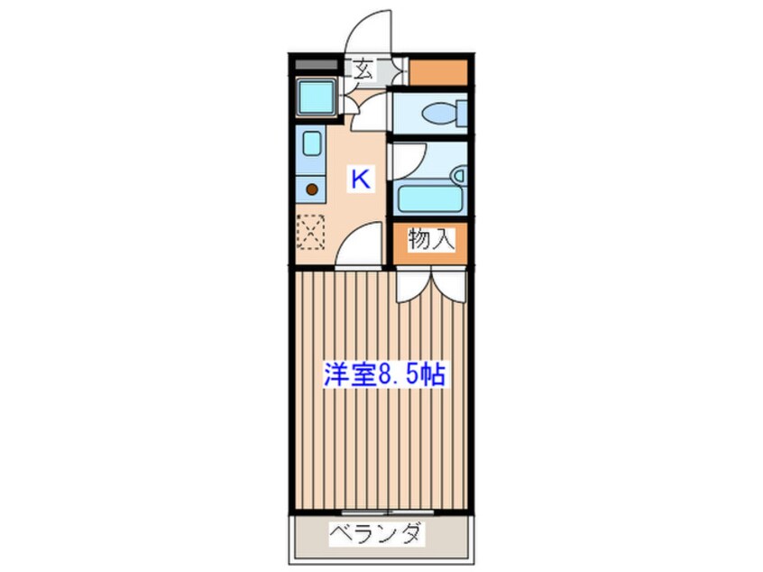 間取図 第２サンハイツ通町