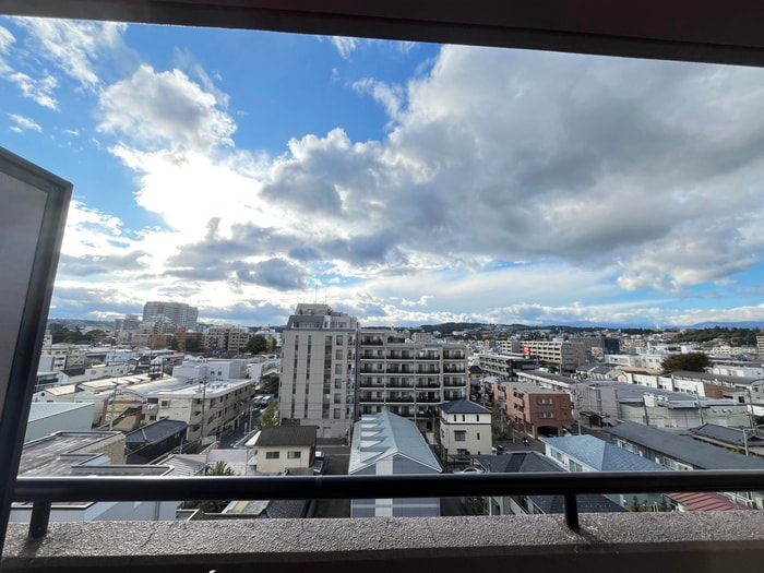 室内からの展望 第２サンハイツ通町