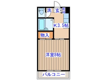 間取図 メゾン沢田