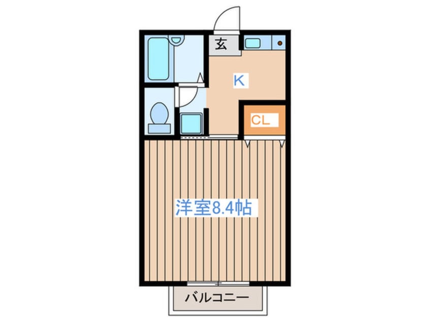 間取図 トゥインクルコ－ト誠顕