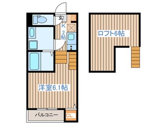 間取図 仮）木ノ下１丁目A