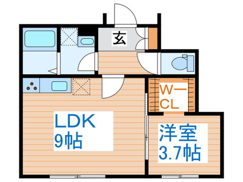 間取図 Chimujura　House　木ノ下