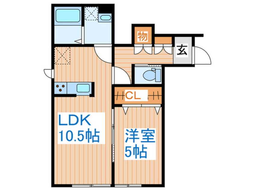 間取図 Chimujura　House　木ノ下