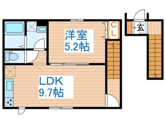 間取図 Chimujura　House　木ノ下