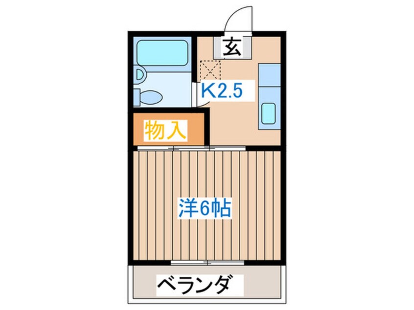 間取図 ヴィラ－ジュマスダ