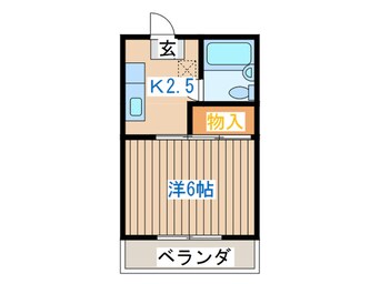 間取図 ヴィラ－ジュマスダ