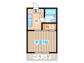 間取図 ヴィラ－ジュマスダ