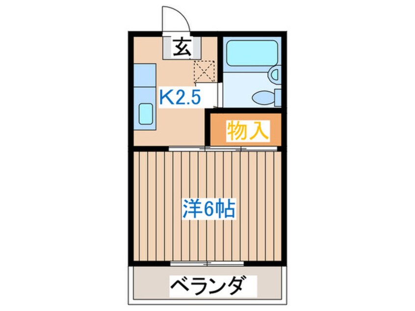 間取図 ヴィラ－ジュマスダ