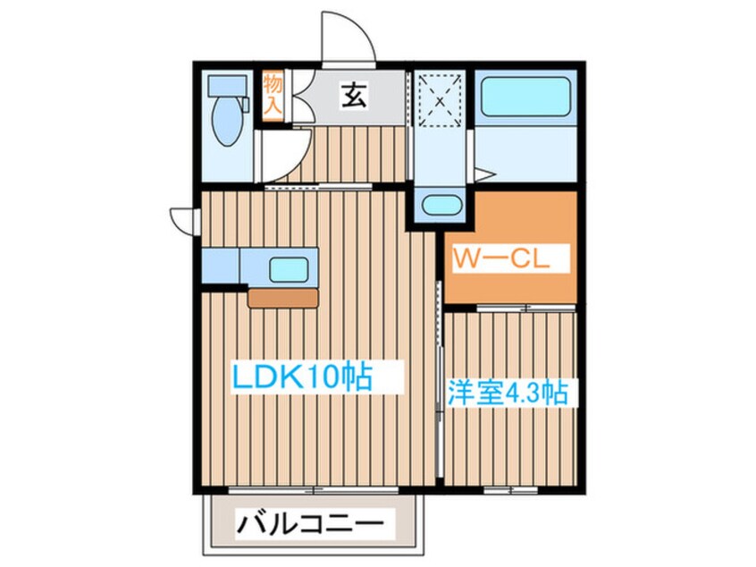 間取図 メゾン・ド・パルク