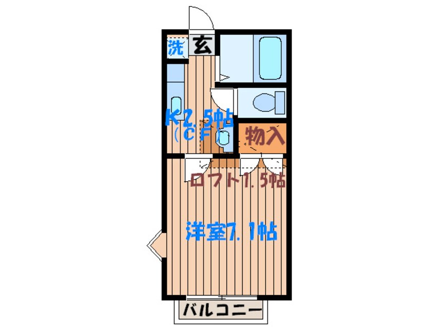 間取図 Nouvelle vie TOM 7