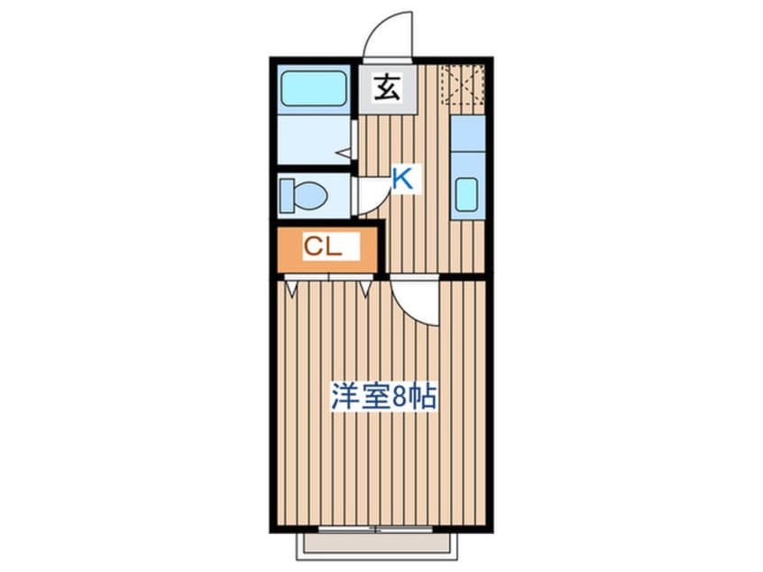 間取図 パレスウエキＲ