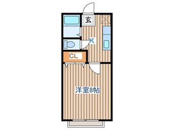 間取図 パレスウエキＲ