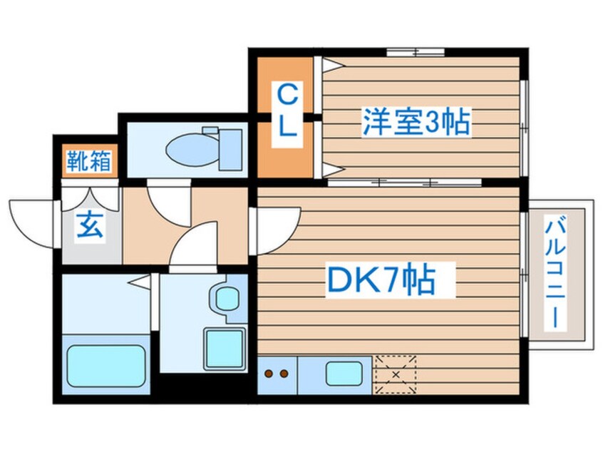 間取図 Mステージ木町