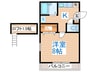凛　河原町 1Kの間取り