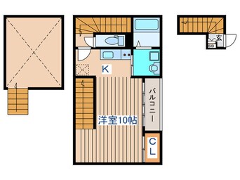 間取図 エスペリア五橋Ⅰ