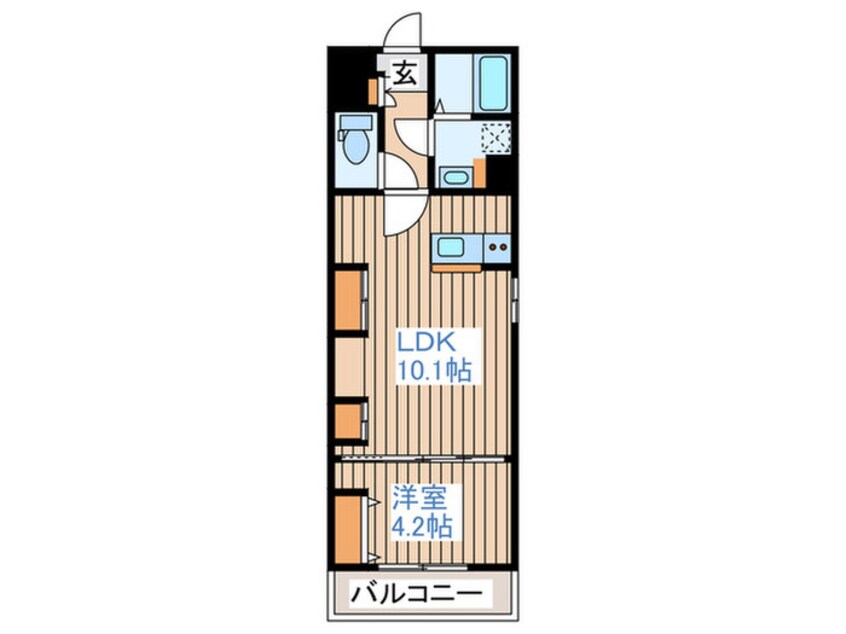 間取図 仮）ウィルスター名取