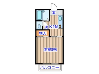 間取図 植木ハイツＢ