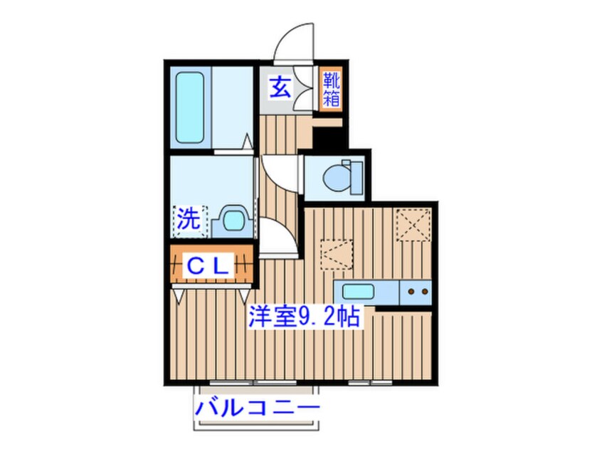 間取図 ラルーチェ・N
