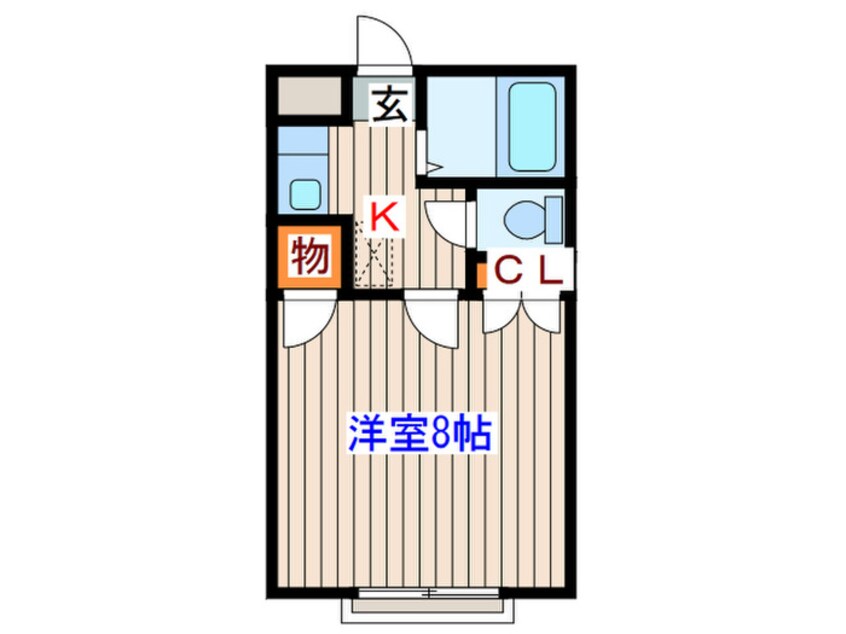 間取図 ベイヒル南光台