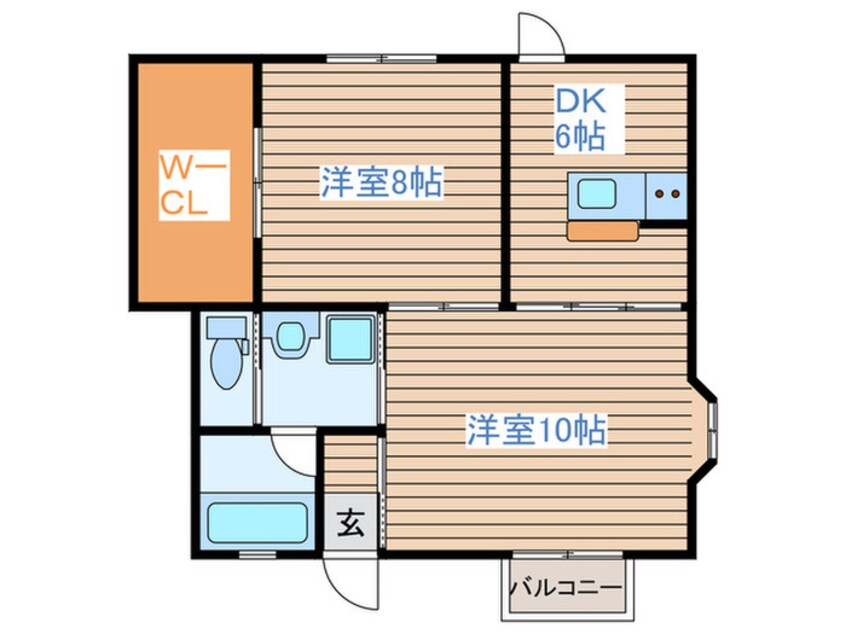 間取図 アネックス暖暖