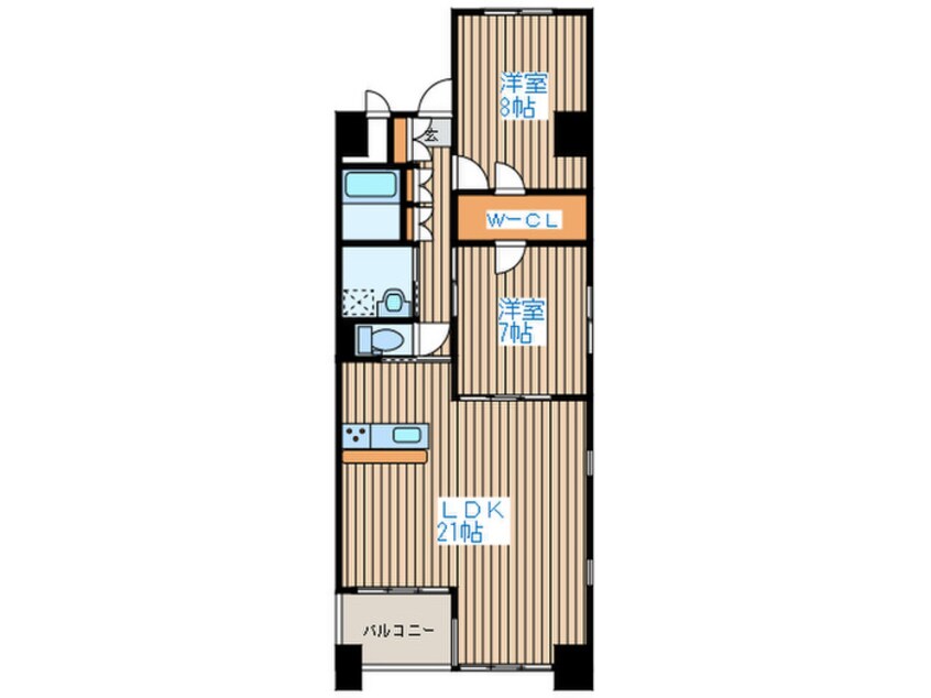 間取図 サンクレスト原町