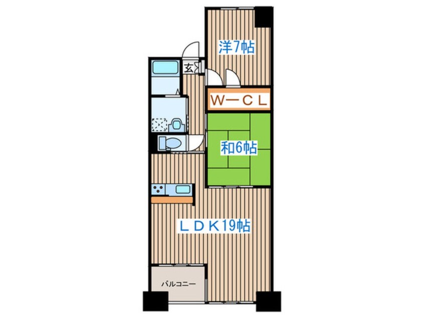 間取図 サンクレスト原町