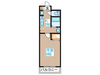 間取図 パセオプラシード弐番館