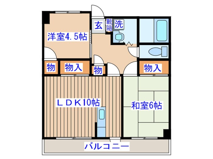 間取り図 ホワイトビル