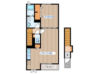 間取図 リナッシェンテ壱番館