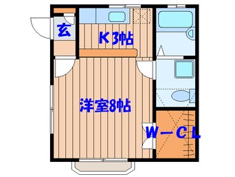 間取図 カ－サカルテットＢ