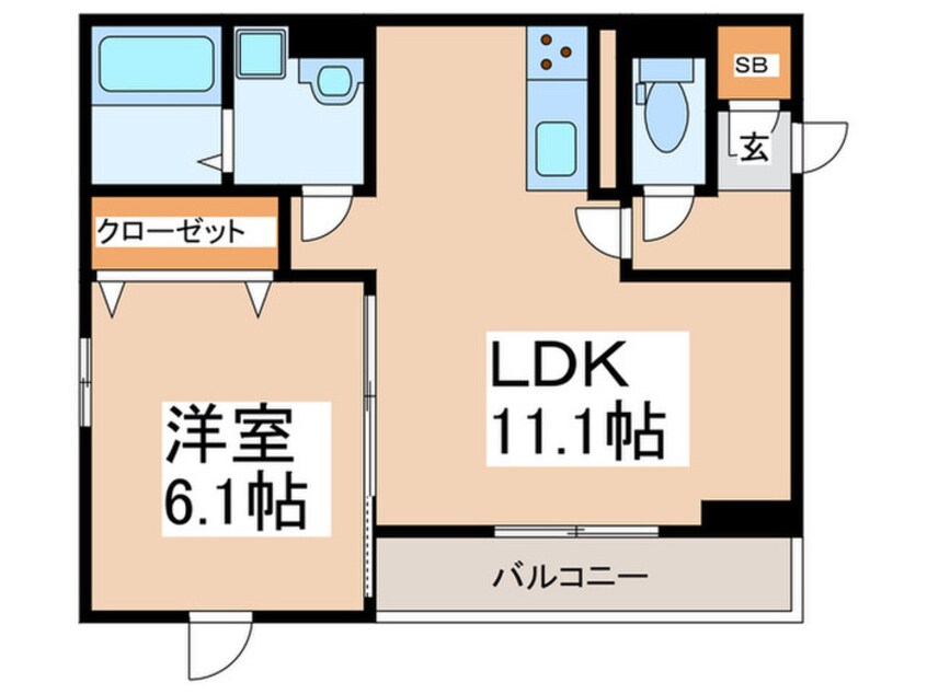 間取図 D-room柏木３丁目