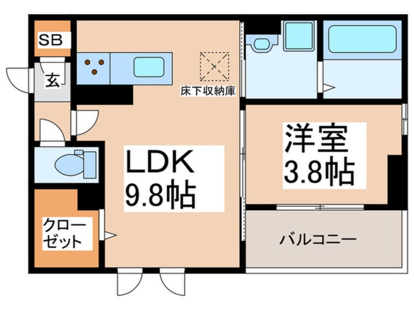 間取図 D-room柏木３丁目