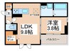 D-room柏木３丁目 1LDKの間取り