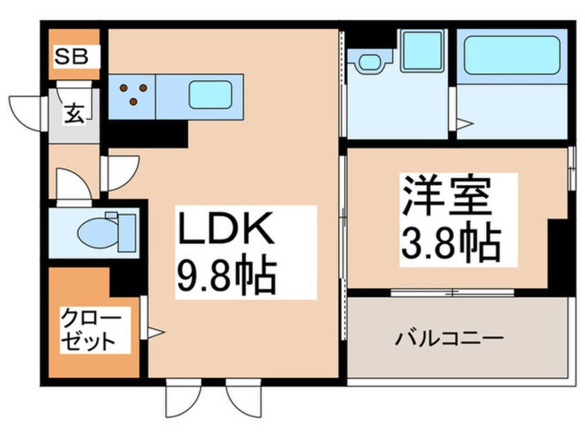 間取図 D-room柏木３丁目