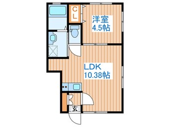 間取図 メゾン・ジョリⅠ