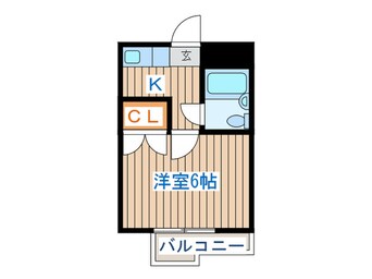 間取図 原の町マンション