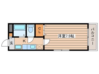 間取図 Ｋ－ハウス　弐番館