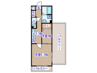 間取図 フレグランス小田原