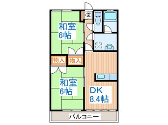 間取図 メゾンクリフＥ